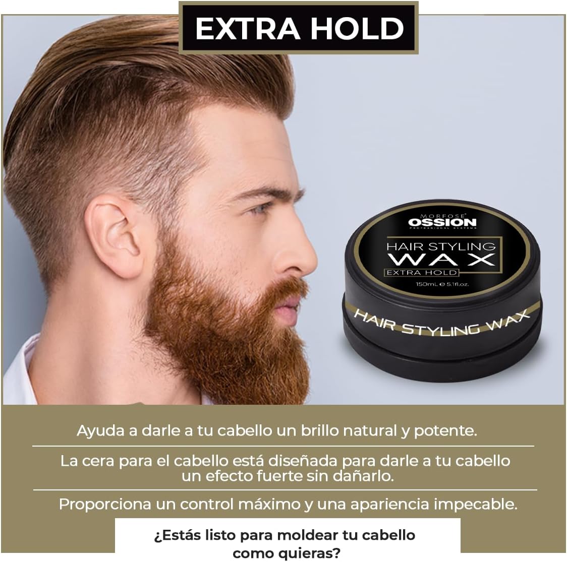 Morfose Ossion PB Wax Medium Hold 150 ml